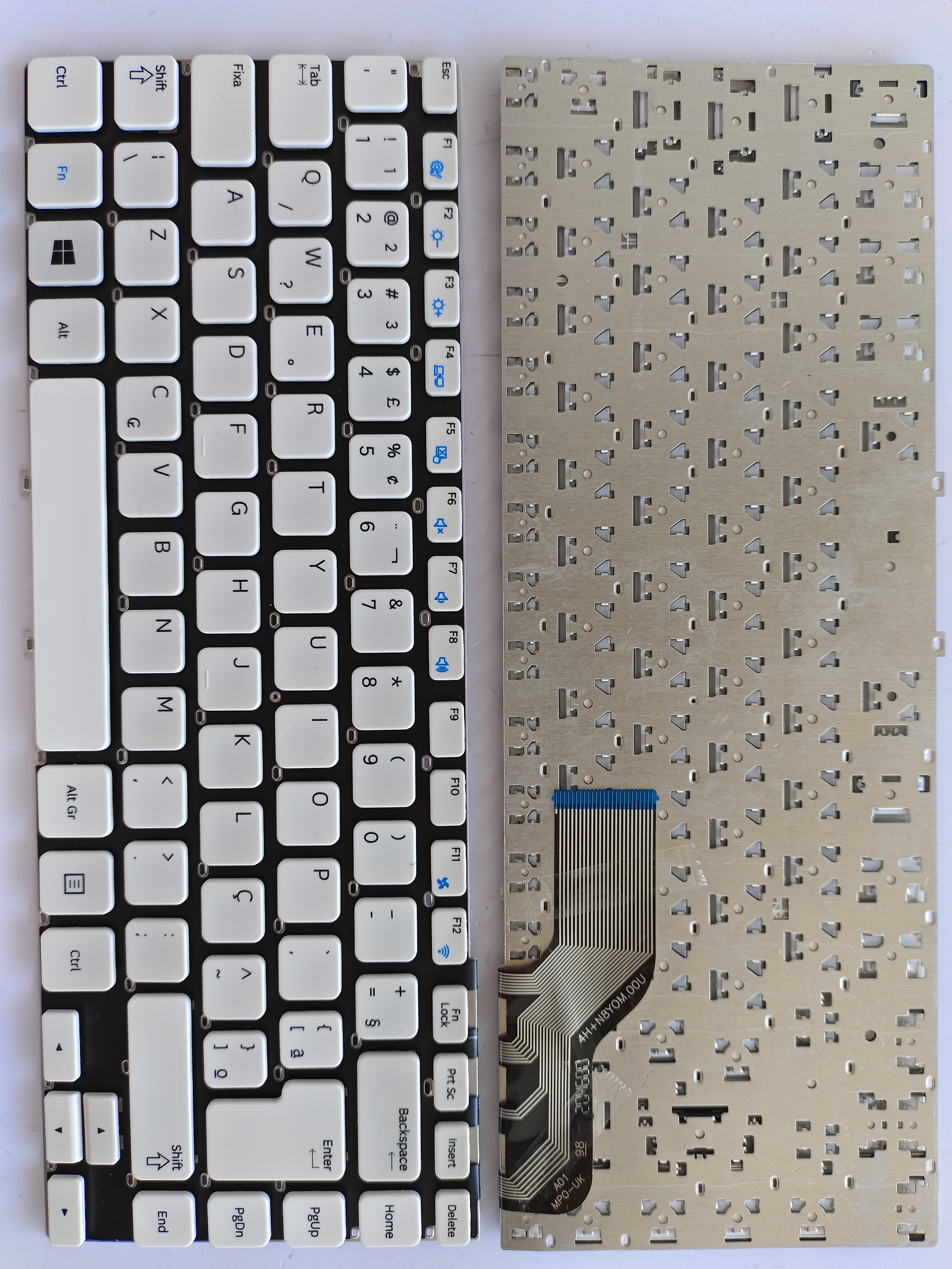 Picture of New Replacement Laptop Keyboard For SAMSUNG 270E4V WHITE BR Layout